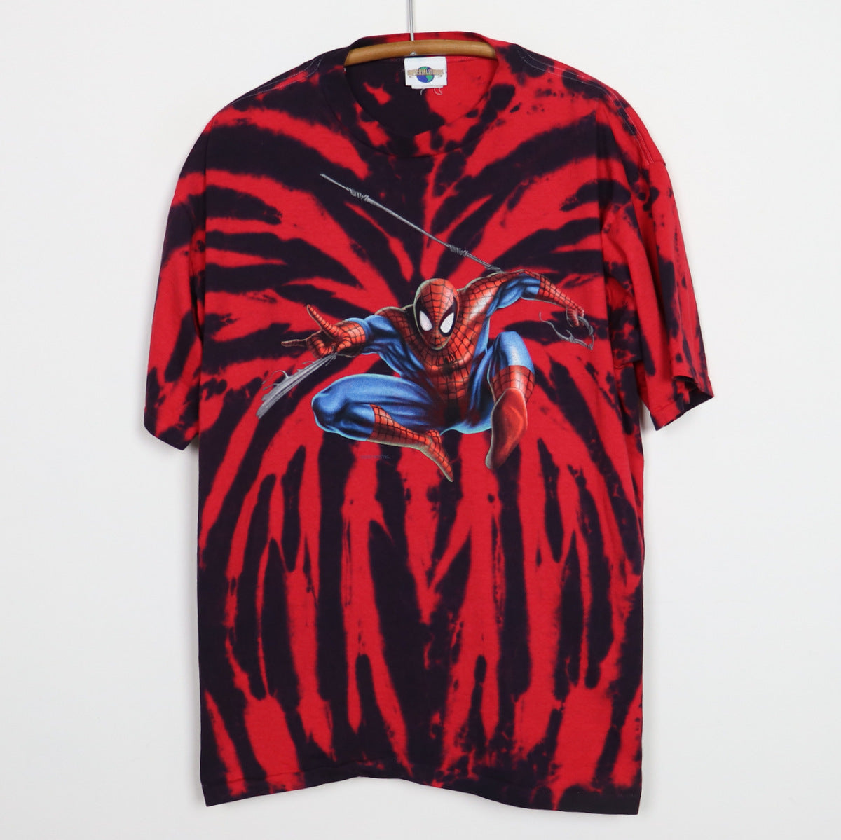 2000 Spider-Man Universal Studios Tie Dye Shirt