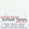 1998 Shania Twain World Tour Shirt