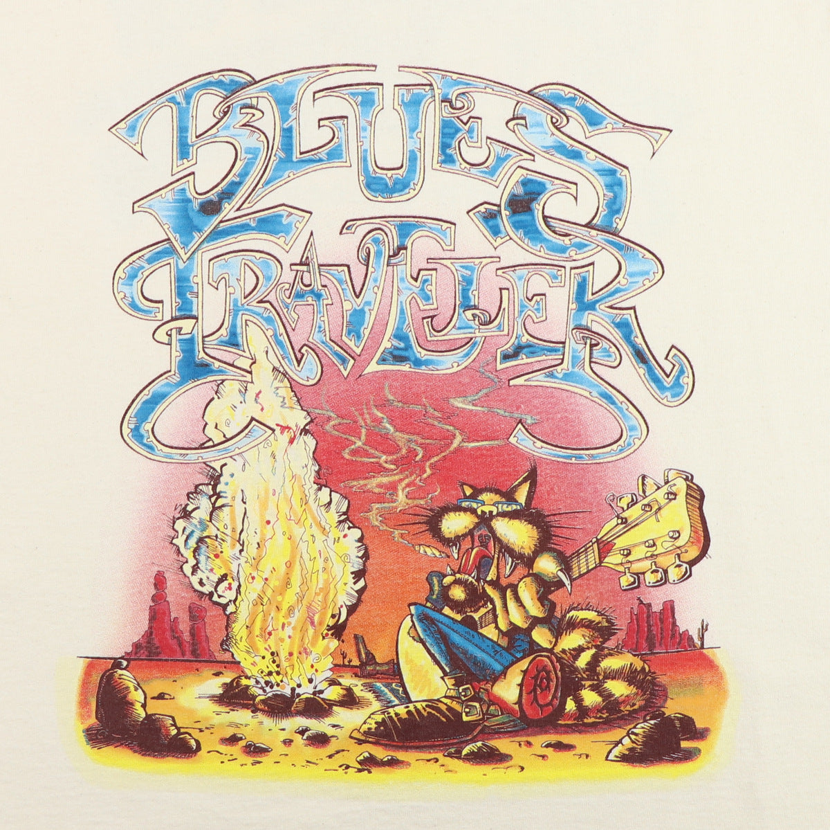 1997 Blues Traveler Straight On Till Morning Tour Shirt