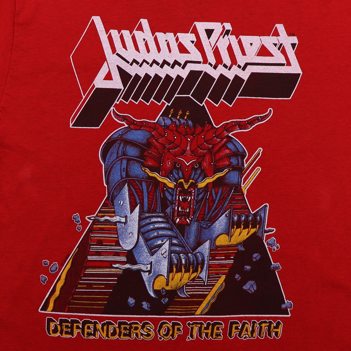 Original vintage 1984 Judas Priest Defenders Of The Faith Long Sleeve Tour  Sh | WyCo Vintage