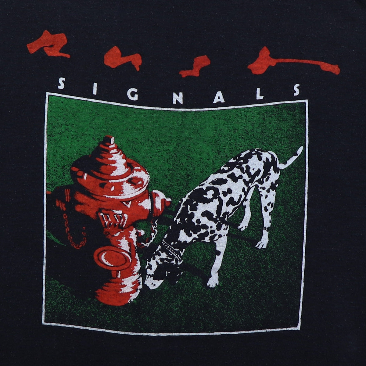 1982 Rush Signals New World Tour Shirt