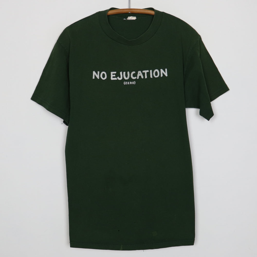 1990s Zero Skateboards No Ejucation Shirt