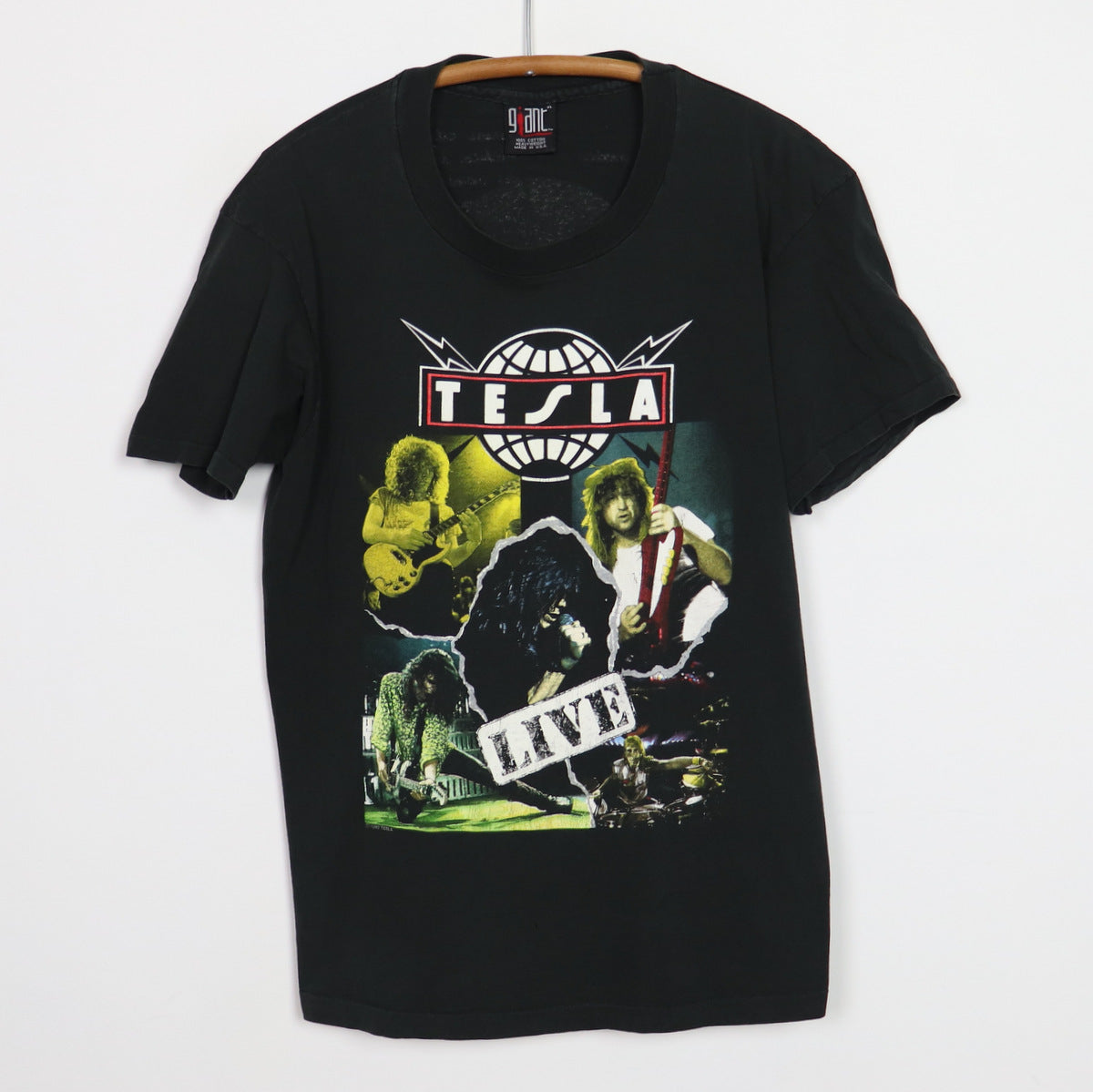 1992 Tesla Psychotic Supper Tour Shirt