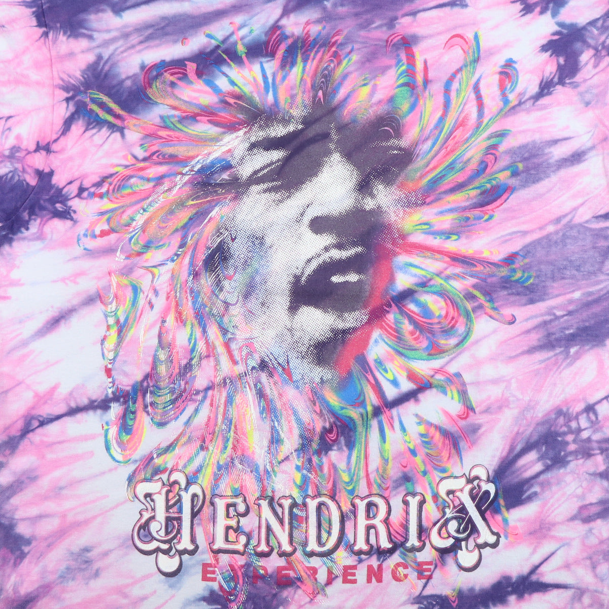 1990s Jimi Hendrix Experience Tie Dye Shirt