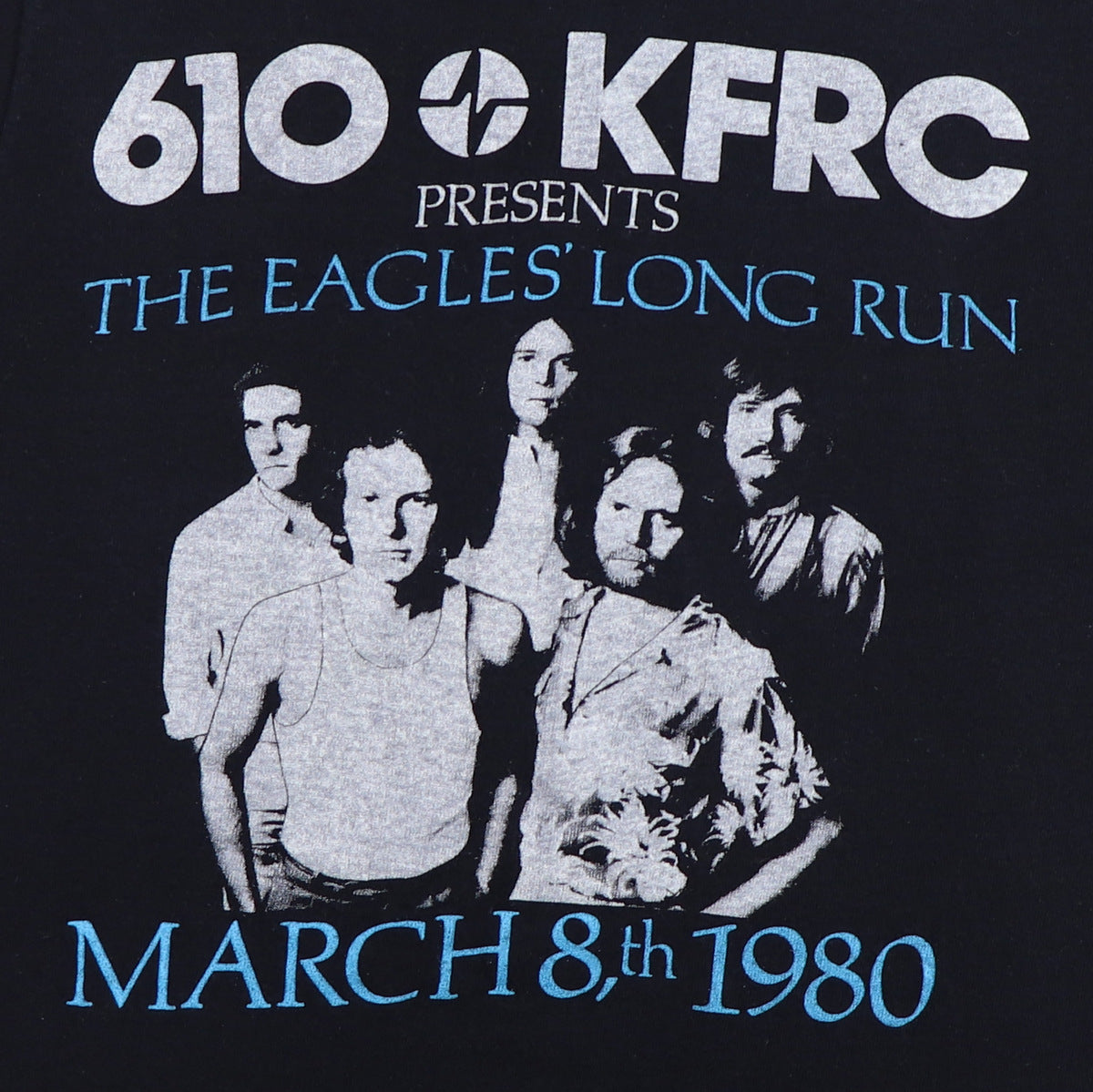 1980 The Eagles Long Run Concert Shirt