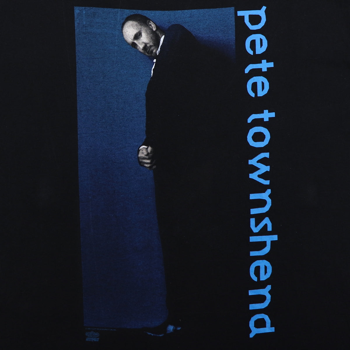 1993 Pete Townshend Psychoderelict Tommy Hilfiger Tour Shirt