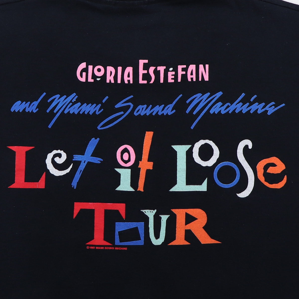 1987 Gloria Estefan Let It Loose Tour Shirt