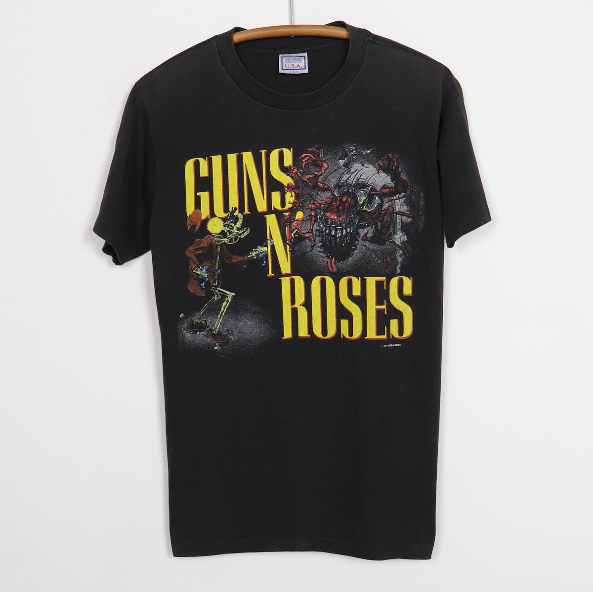 1987 Guns N Roses Appetite For Destruction Tour Shirt