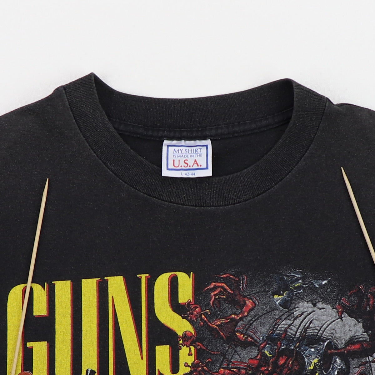 1987 Guns N Roses Appetite For Destruction Tour Shirt