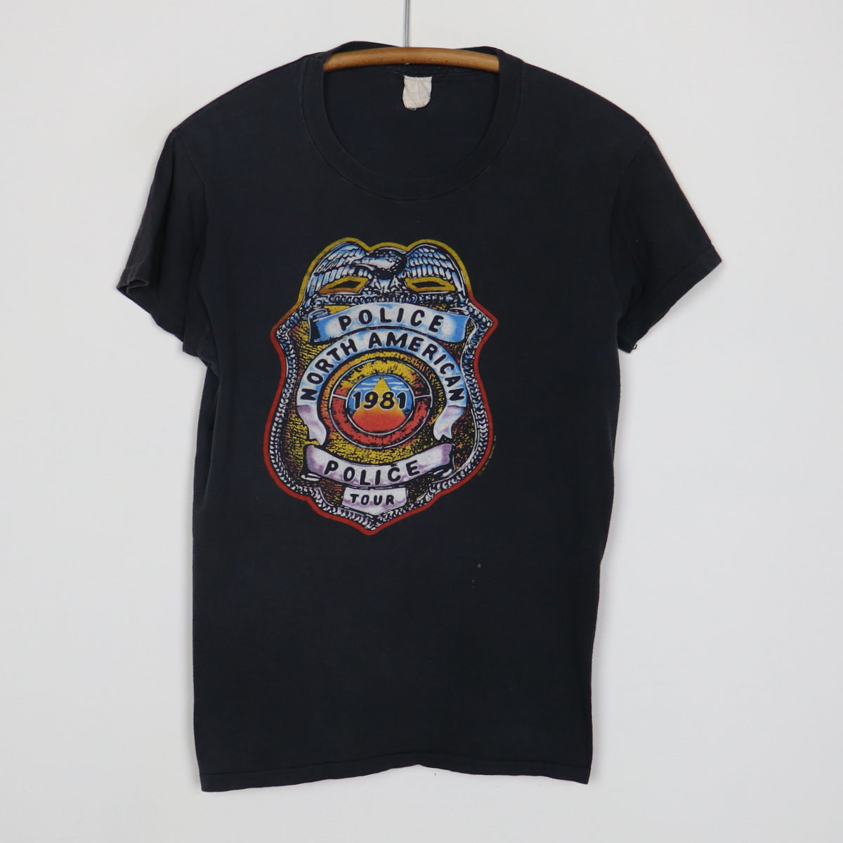 1981 Police North American Tour Shirt – WyCo Vintage