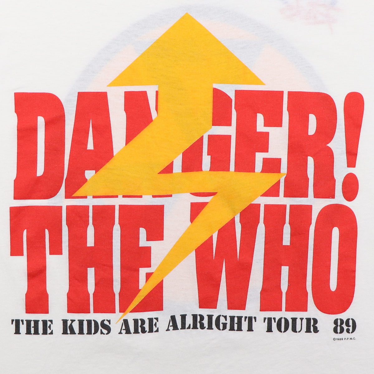 1989 The Who The Kids Are Alright Tour Shirt