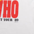 1989 The Who The Kids Are Alright Tour Shirt