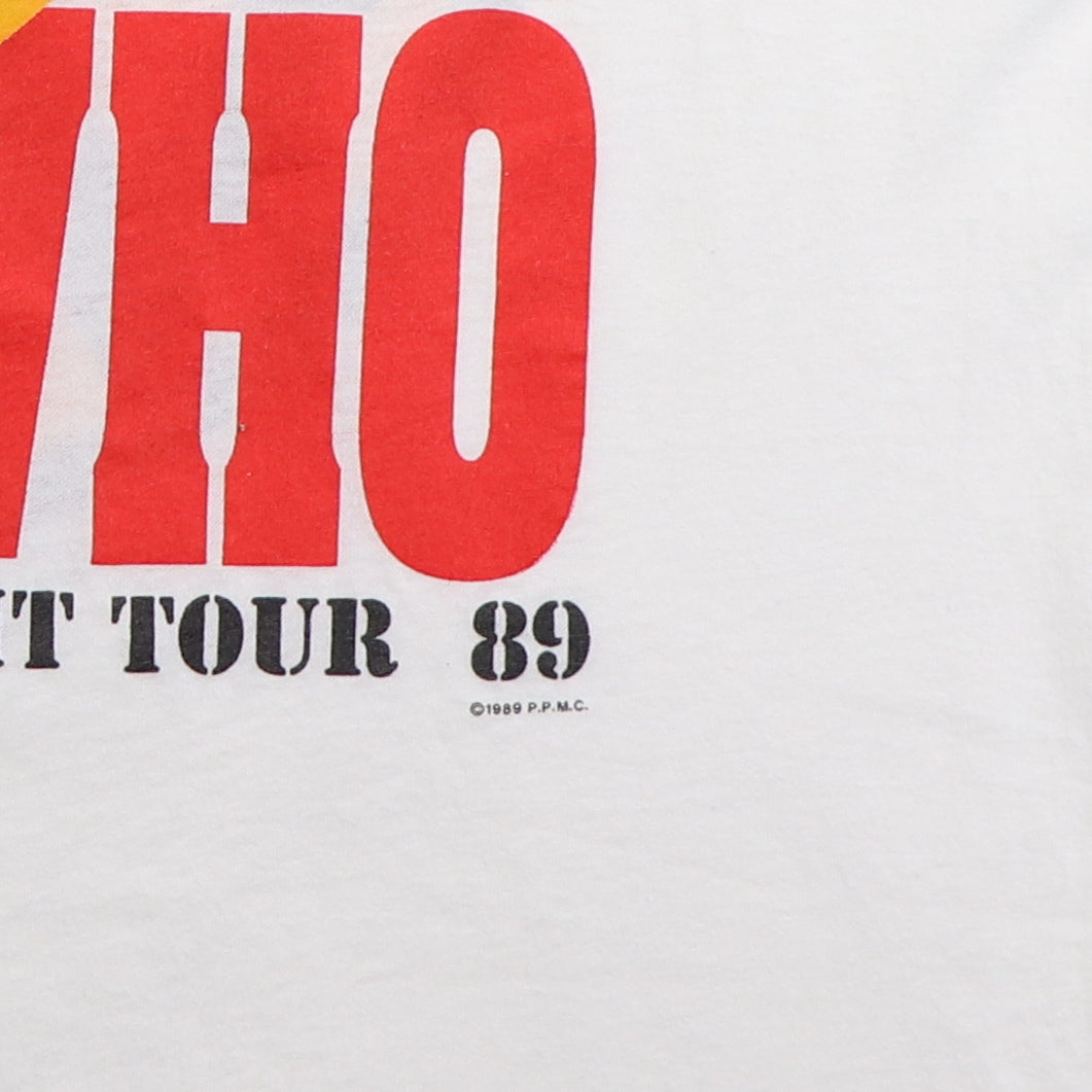 1989 The Who The Kids Are Alright Tour Shirt