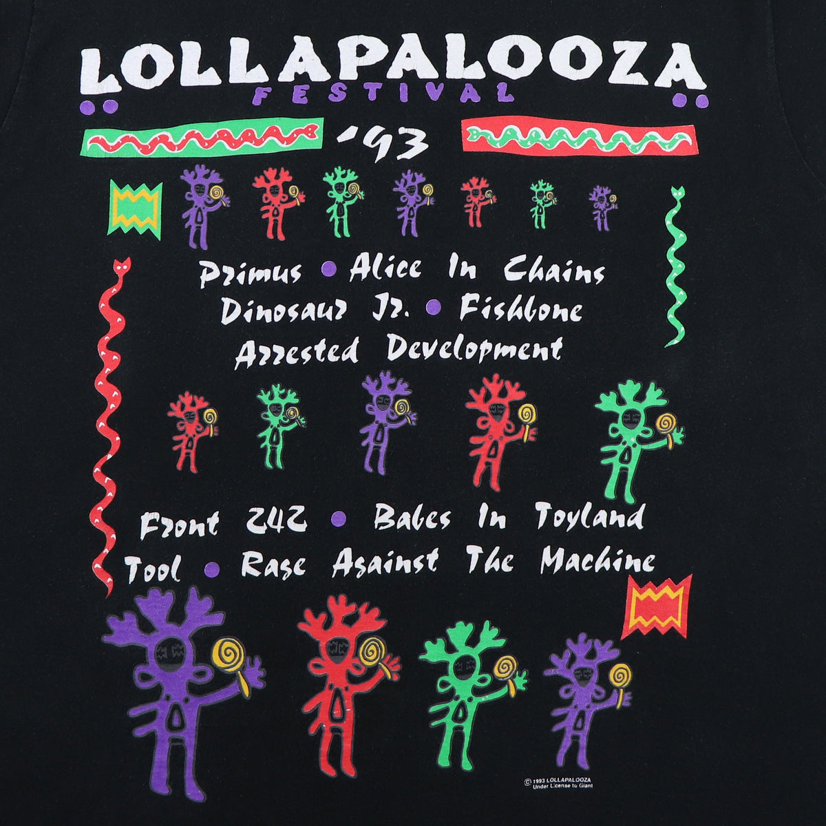 1993 Lollapalooza Tour Shirt