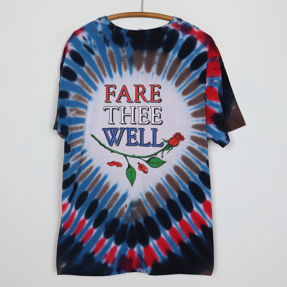 1995 Grateful Dead Fare Thee Well Tie Dye Shirt