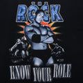 1999 The Rock Know Your Role WWF Shirt