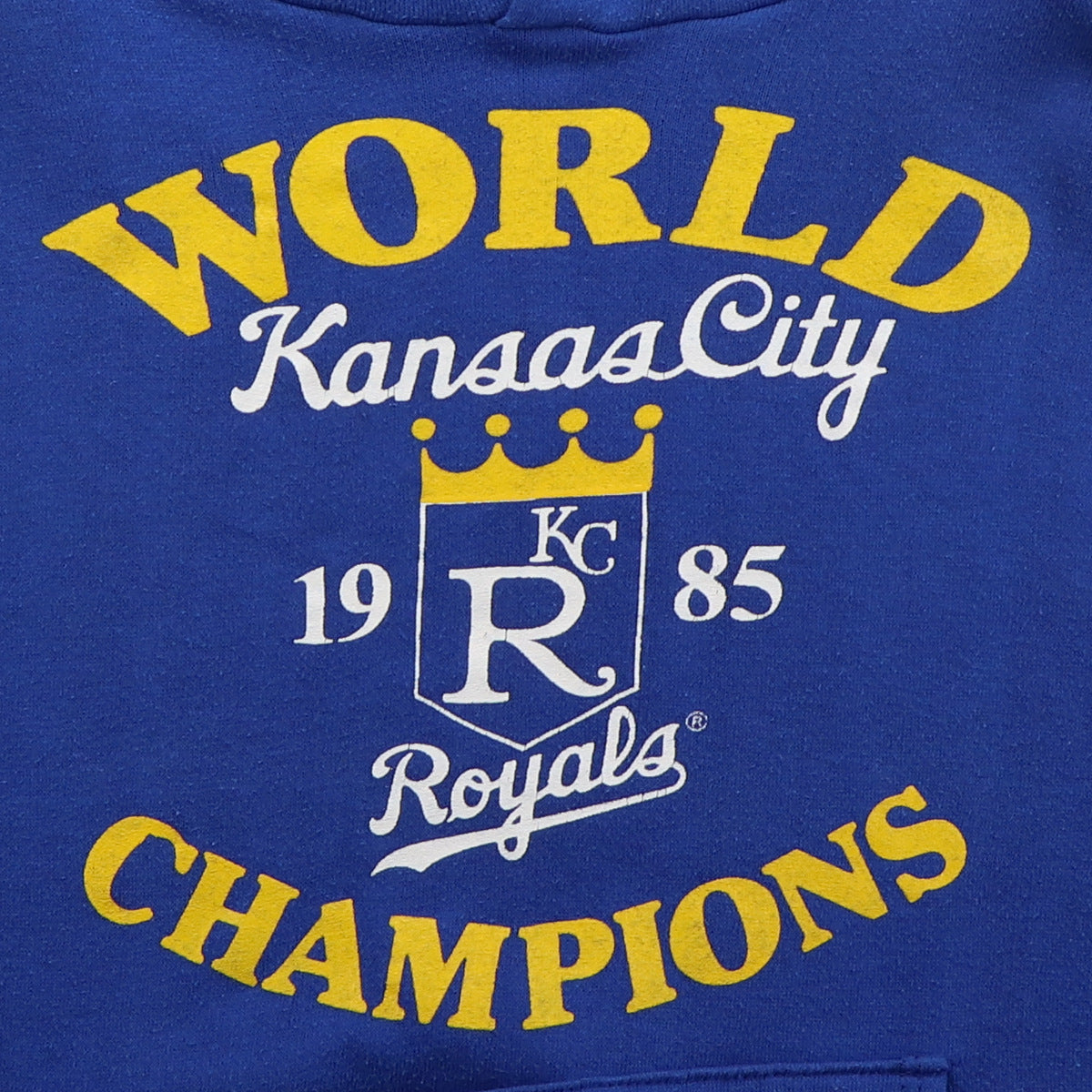 Wyco Vintage 1985 Kansas City Royals World Series Champs Sweatshirt