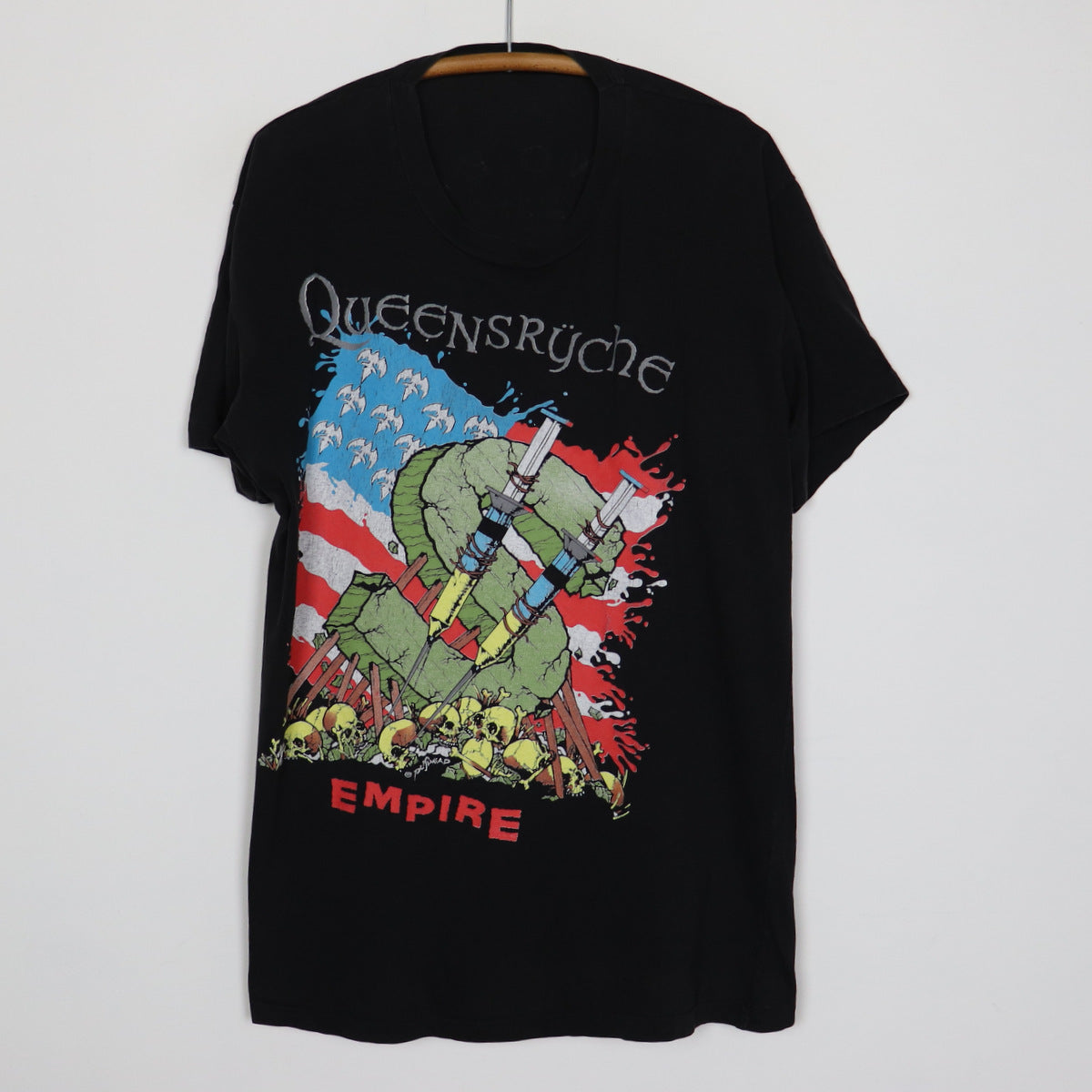 1991 Queensryche Empire European Tour Shirt