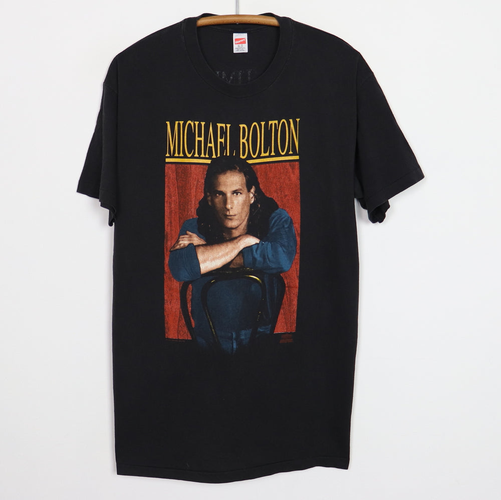 1991 Michael Bolton Time Love & Tenderness World Tour Shirt