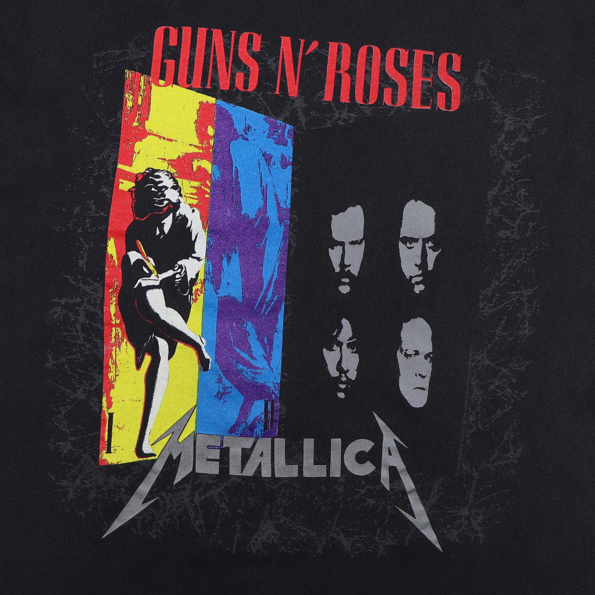 1992 Guns N Roses Metallica Tour Shirt