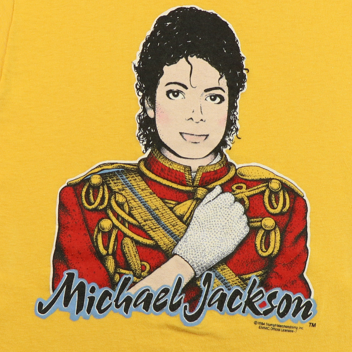 1984 Michael Jackson Sparkly Glove Shirt