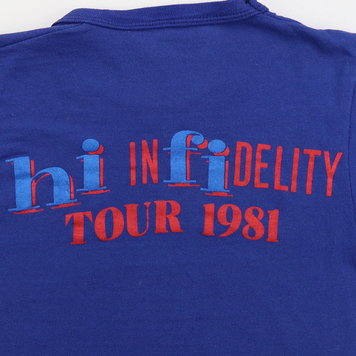 1981 REO Speedwagon Hi Infidelity Tour Shirt