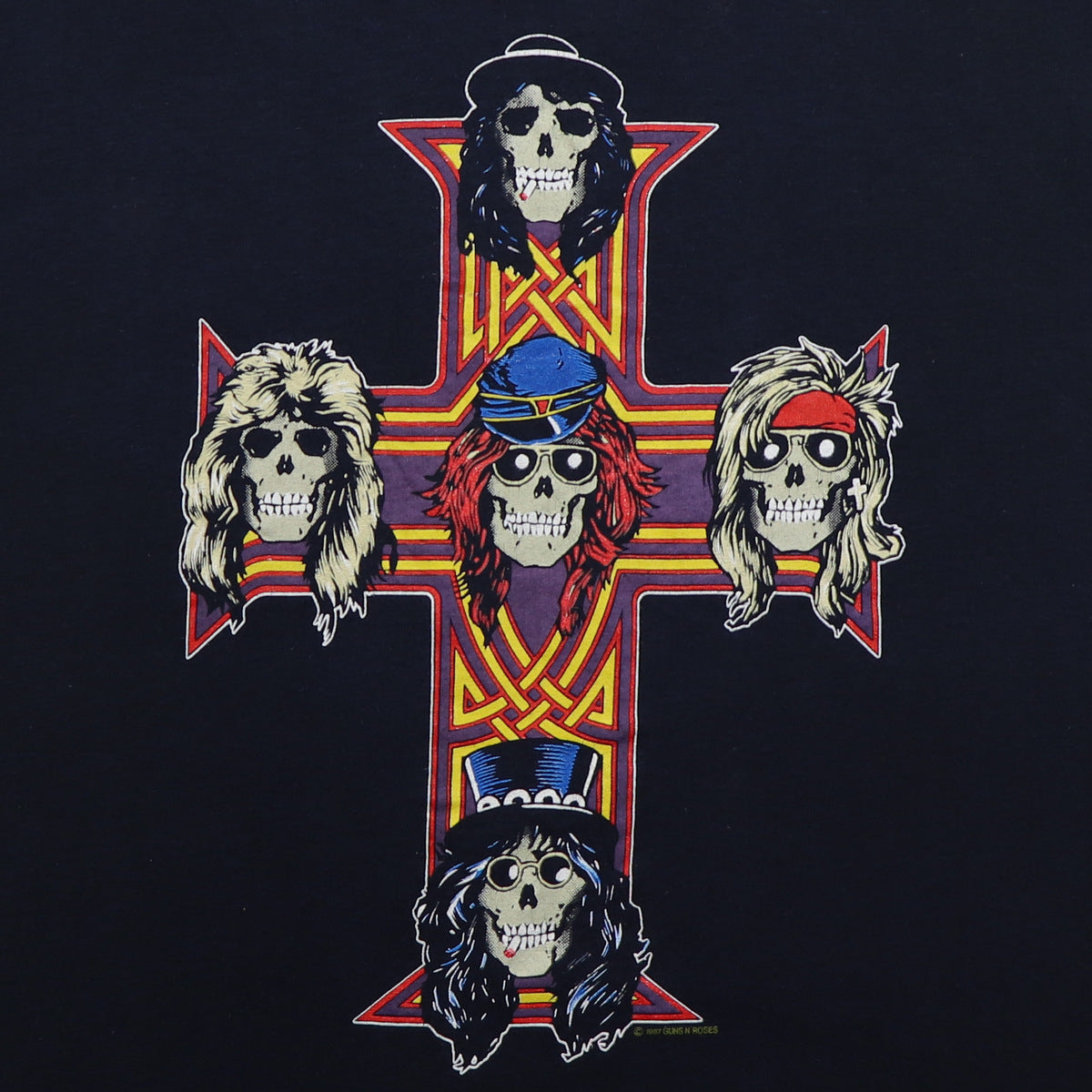 1987 Guns N Roses Appetite For Destruction Shirt