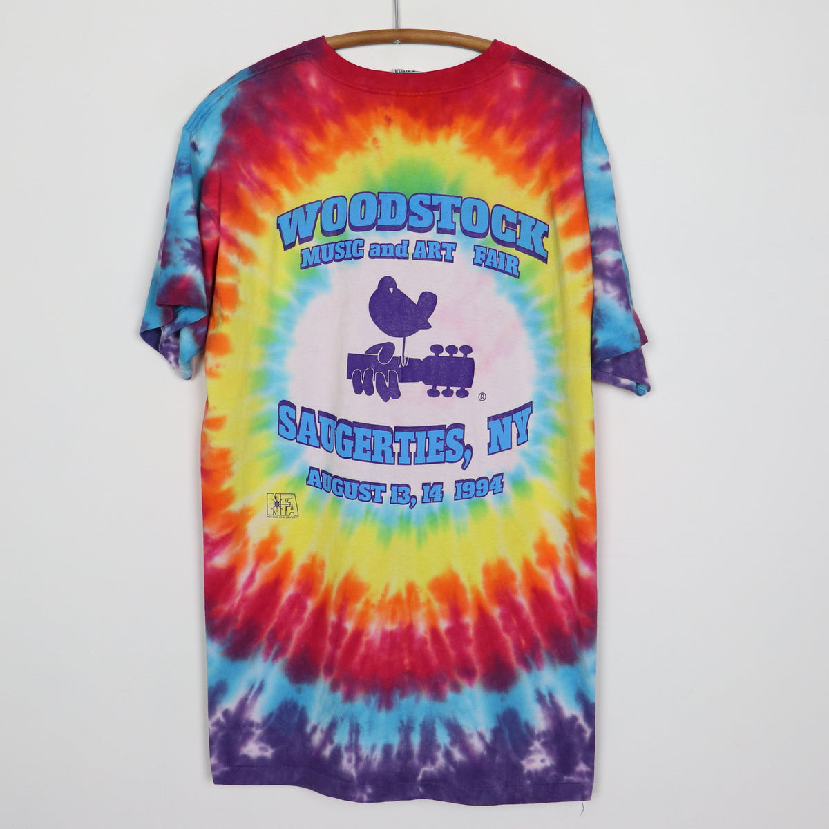 1994 Woodstock Music & Art Fair Tie Dye Shirt