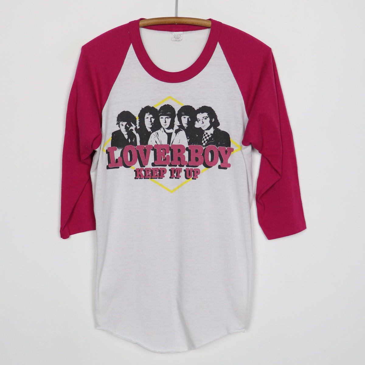 1983 Loverboy Keep It Up Tour Jersey Shirt