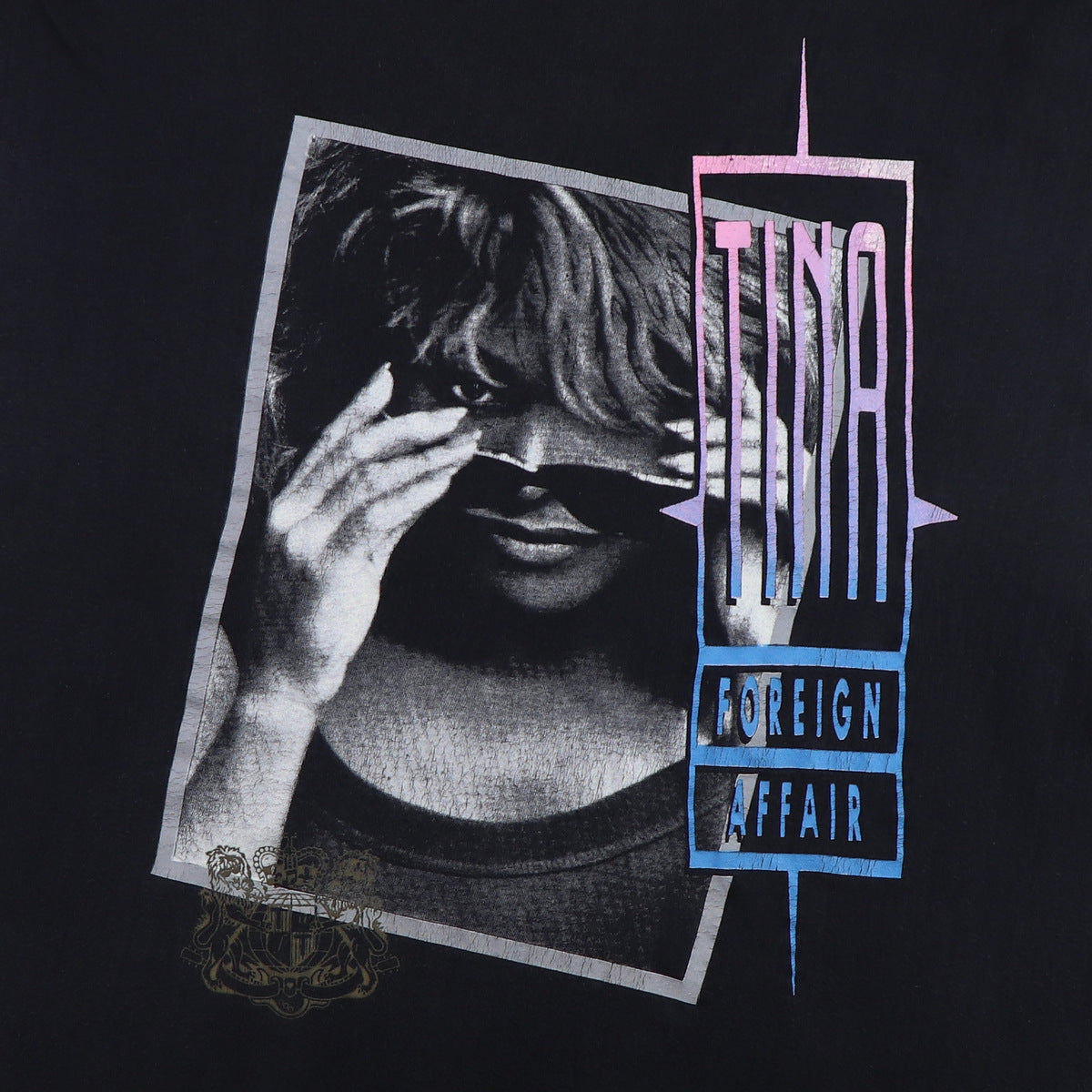 1990 Tina Turner Foreign Affair Tour Shirt