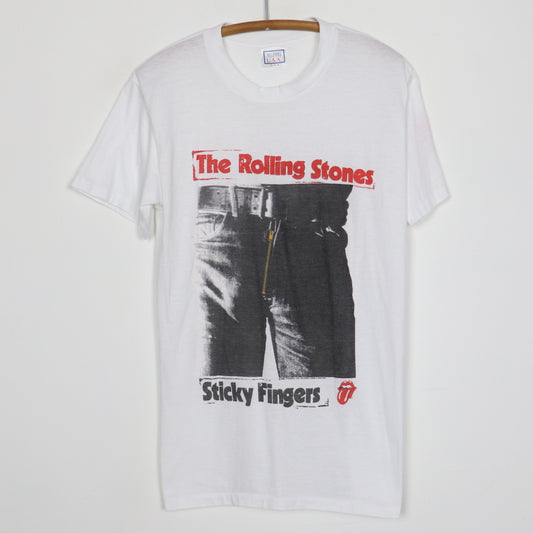 1989 Rolling Stones Sticky Fingers Steel Wheels Tour Shirt