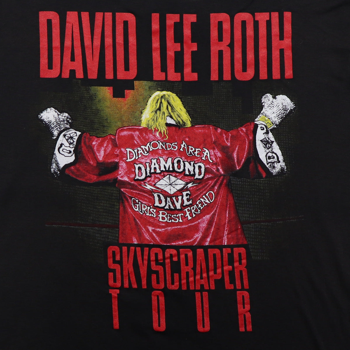 1988 David Lee Roth Skyscraper Tour Shirt