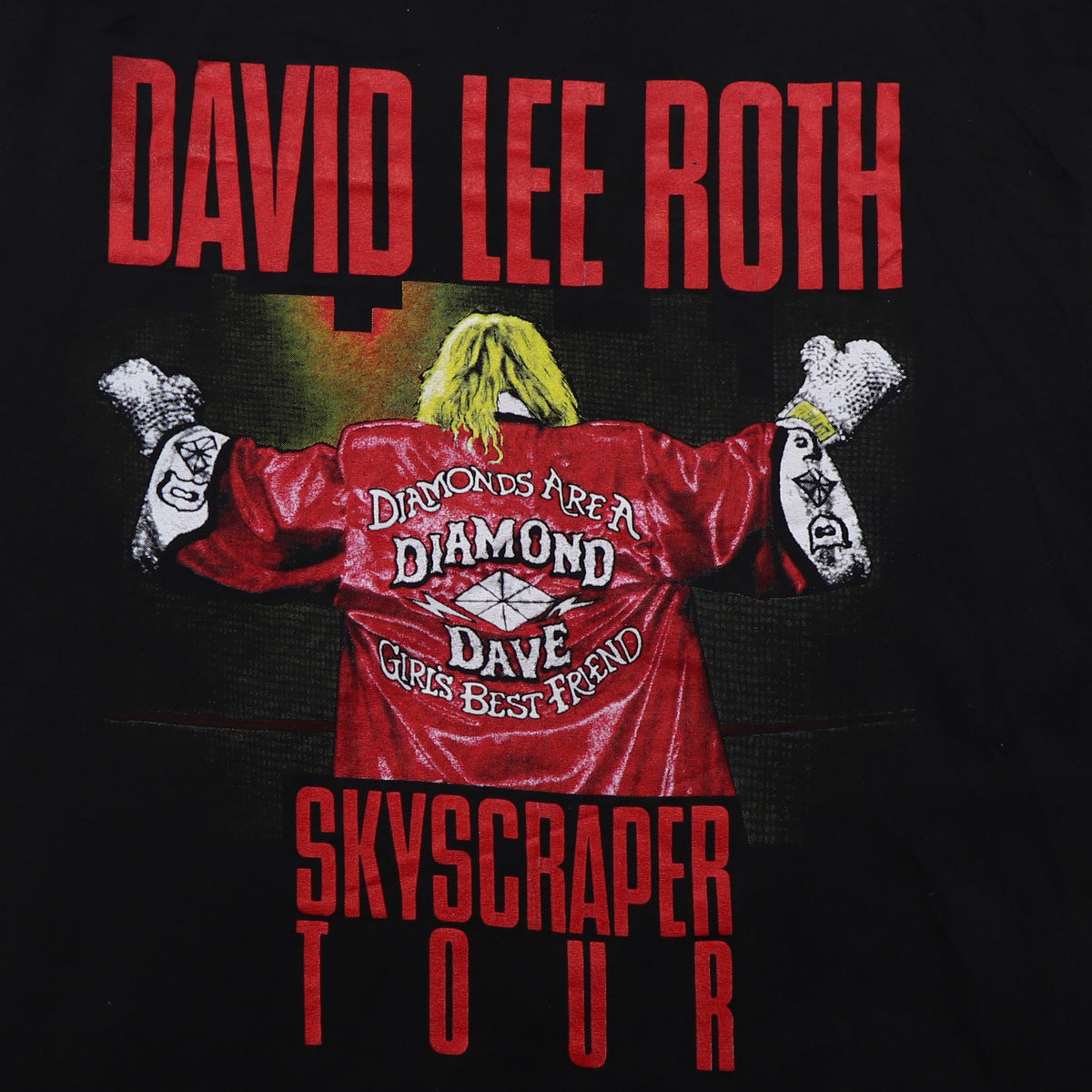 1988 David Lee Roth Skyscraper Tour Shirt