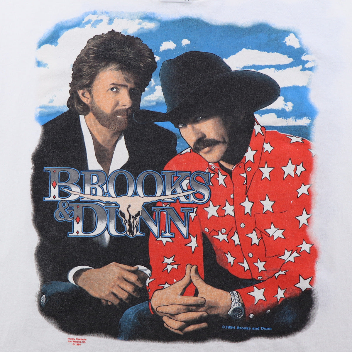 1994 Brooks & Dunn Burnin Up The Night Shirt