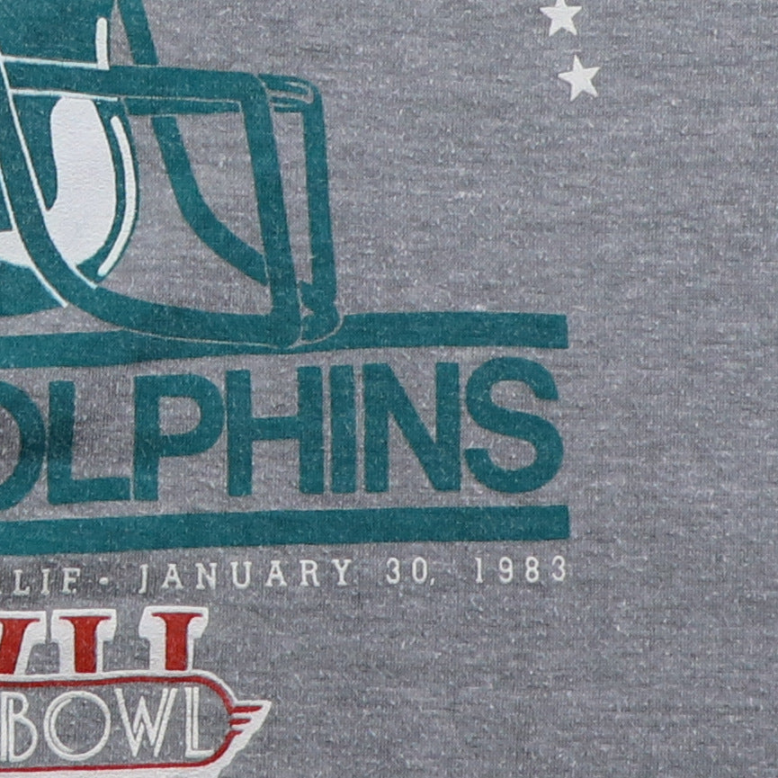 Miami Dolphins Vintage Super Bowl Tee in Viridian Green