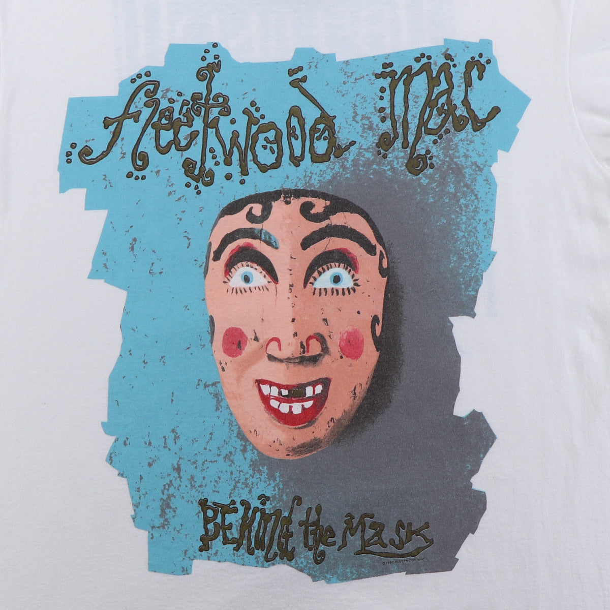 1990 Fleetwood Mac Behind The Mask Tour Shirt