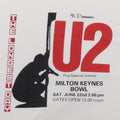 1985 U2 The Longest Day Milton Keynes Concert Shirt