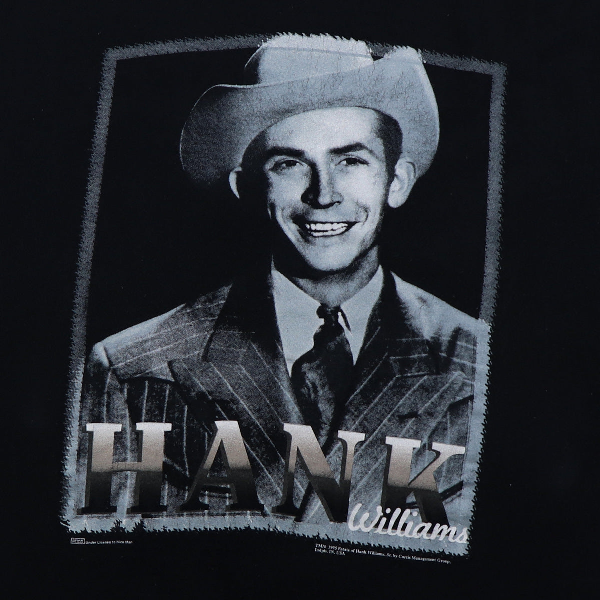 1995 Hank Williams The Legend Continues Shirt