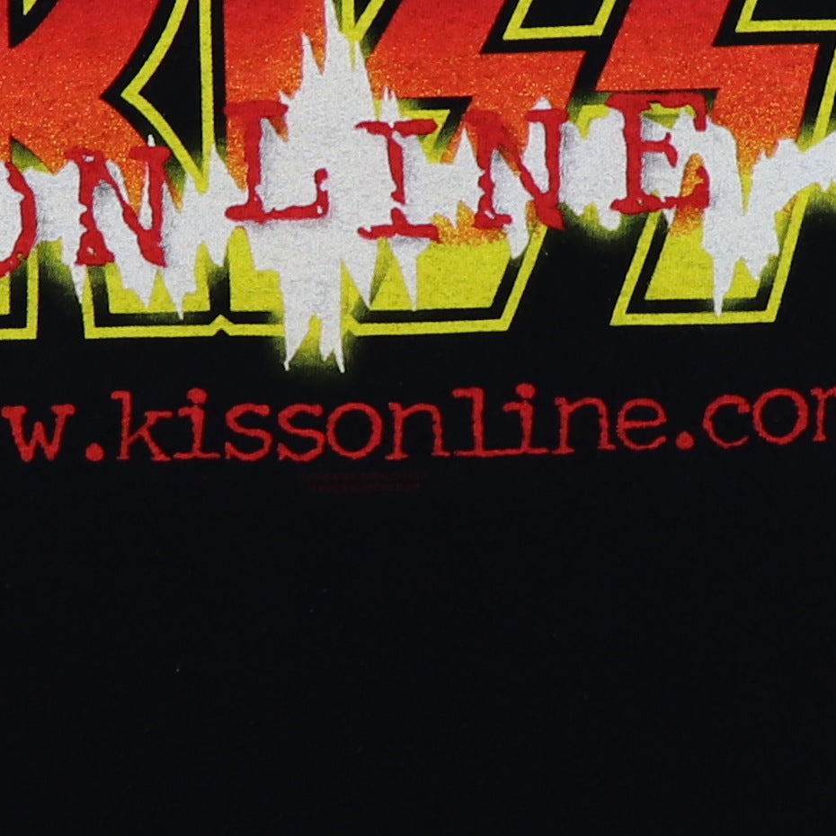 2000 Kiss Kissonline.com Shirt