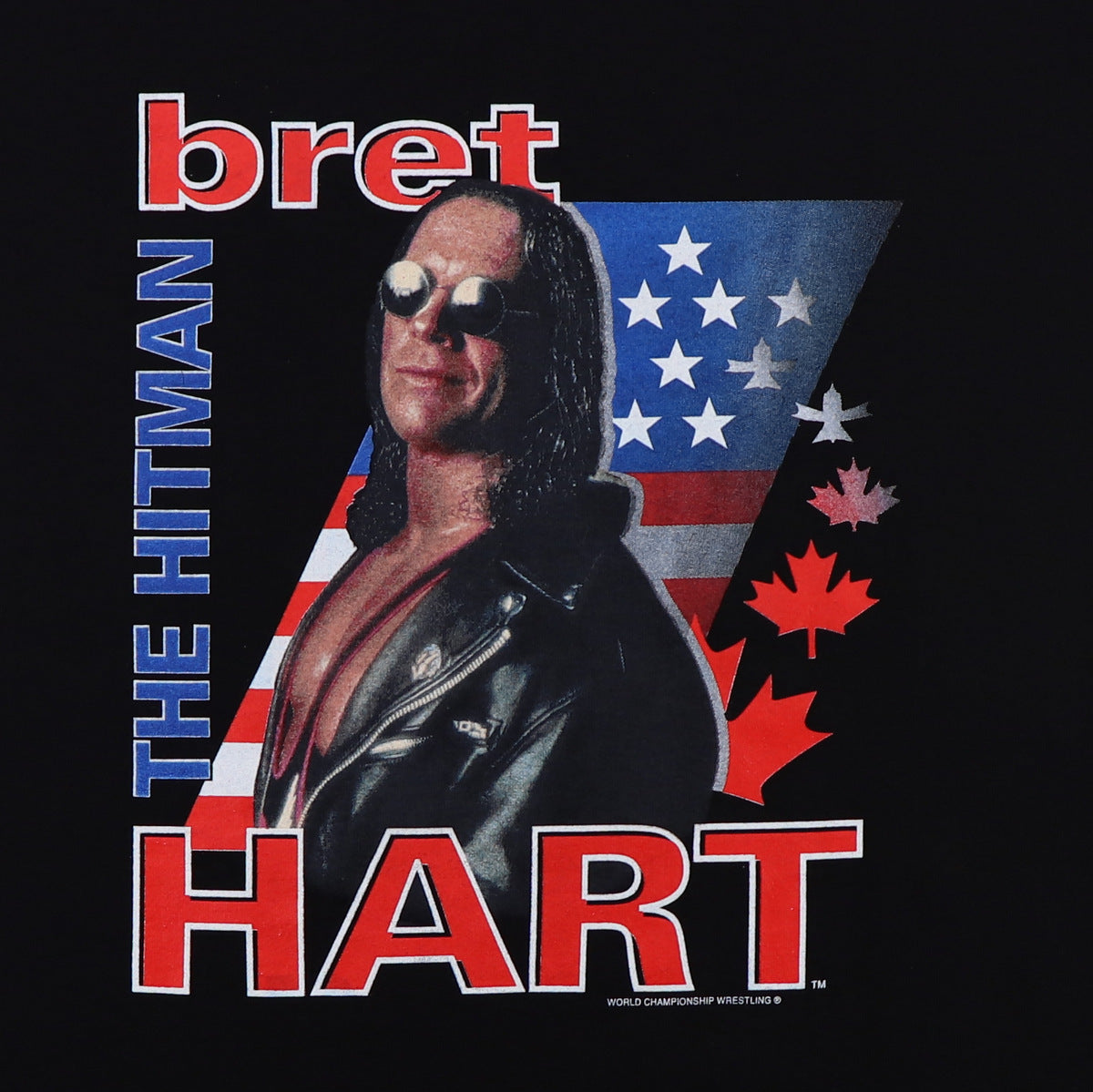 1998 Bret The Hitman Hart WCW Shirt