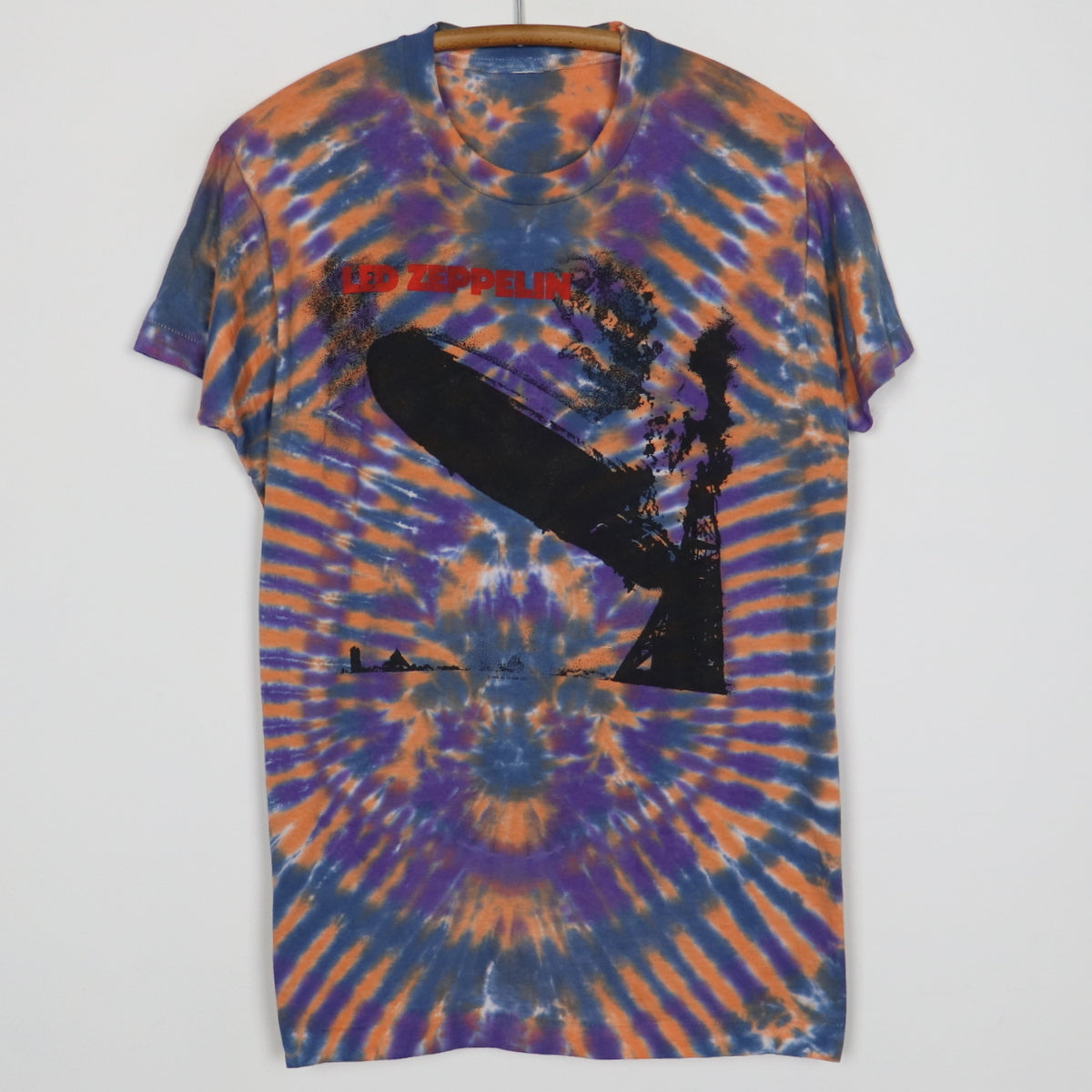 1984 Led Zeppelin Tie Dye Shirt