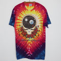 1992 Grateful Dead Space Your Face Liquid Blue Tie Dye Shirt