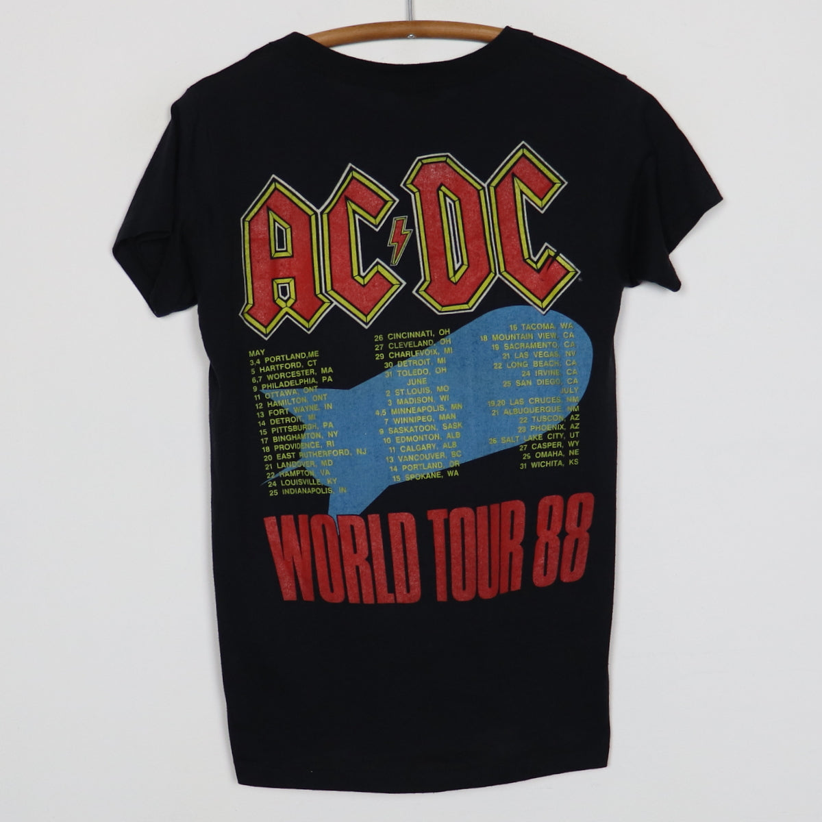 1988 ACDC Heat Seaker Tour Shirt