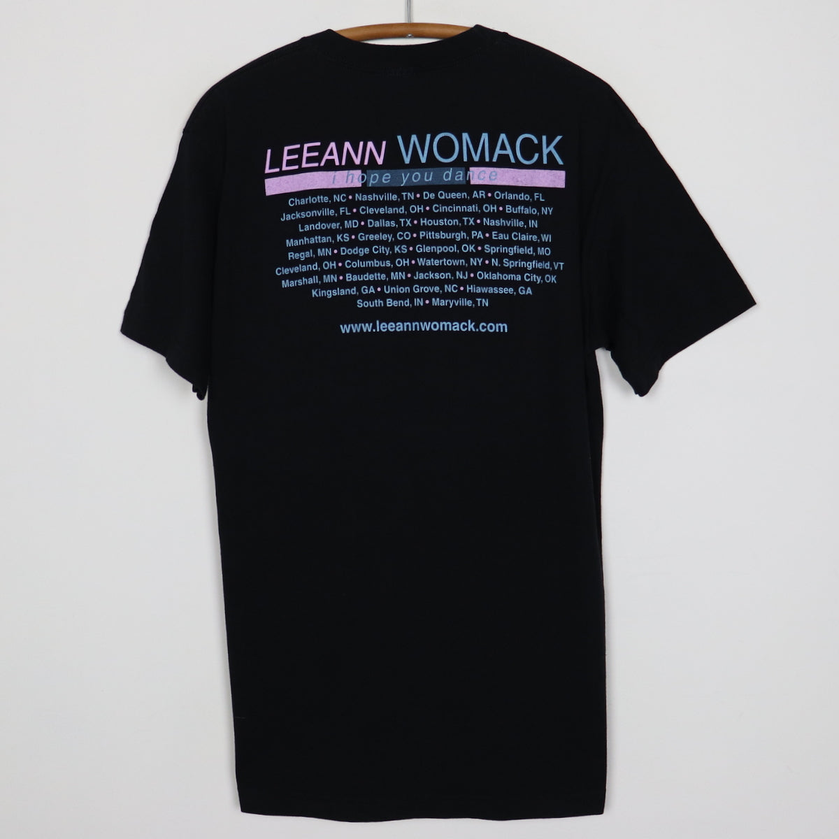 2000 Leeann Womack Hope You Dance Tour Shirt