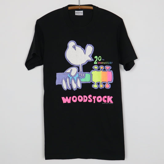 1989 Woodstock 20th Anniversary Shirt