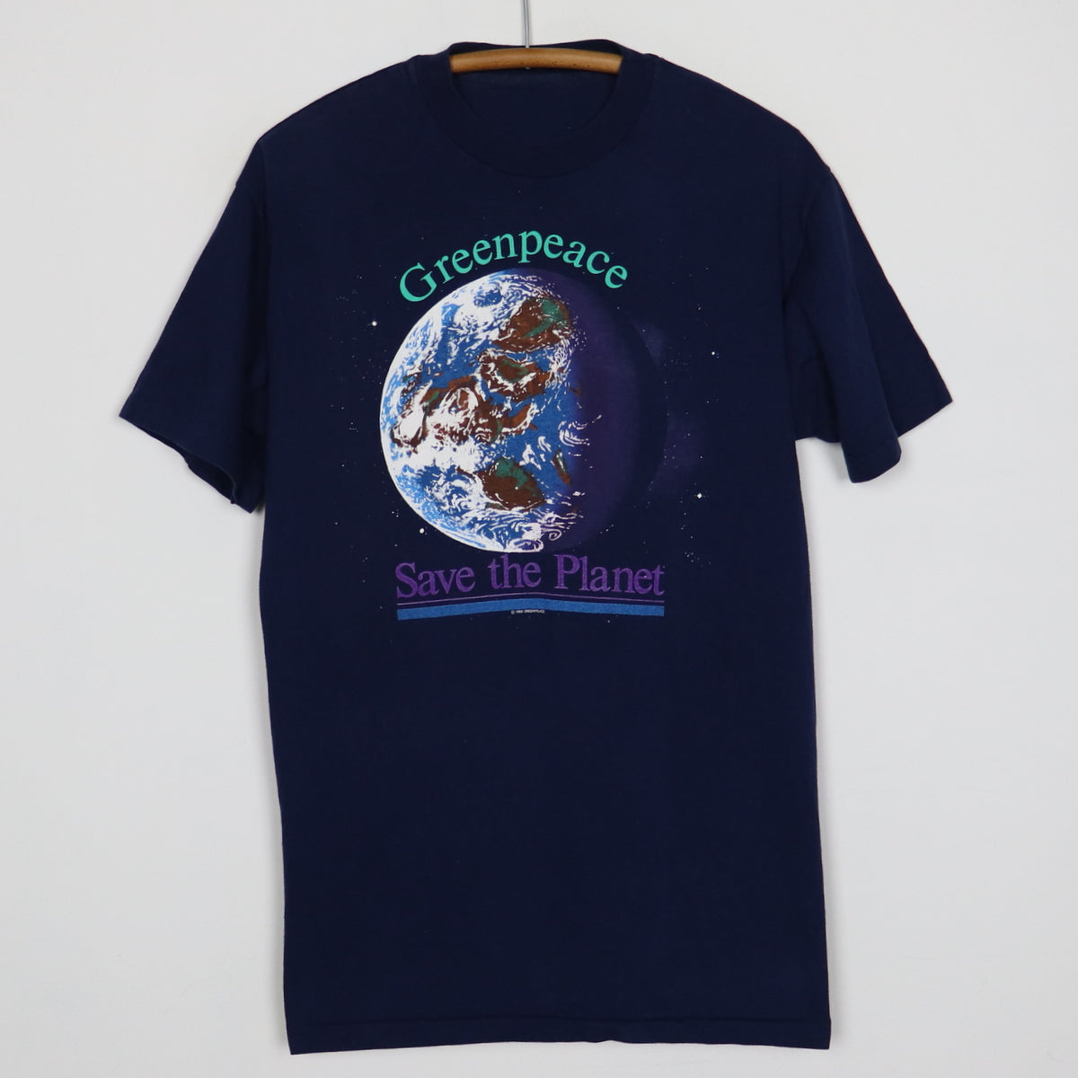 1988 Greenpeace Save The Planet Shirt