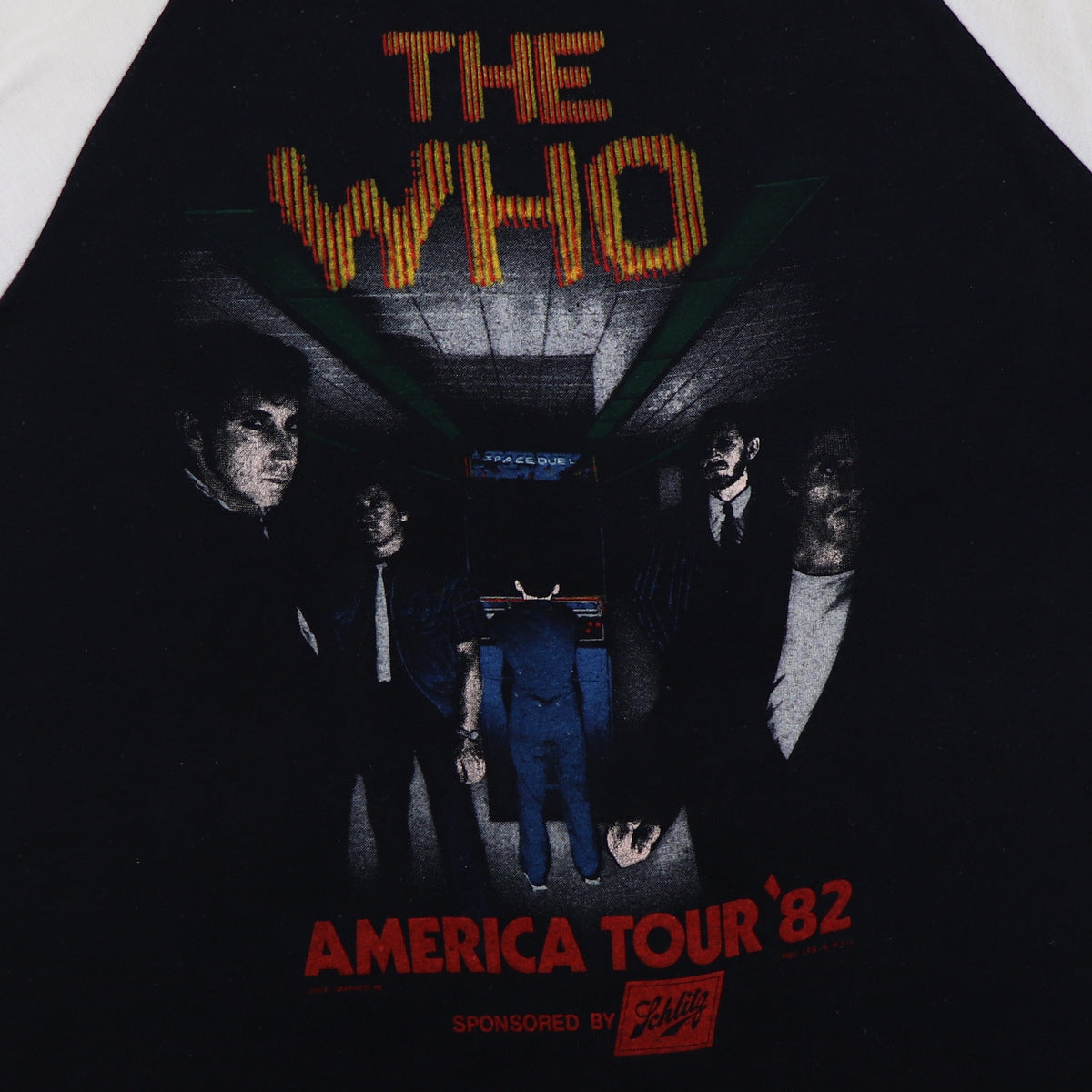 1982 The Who It's Hard Tour Jersey Shirt