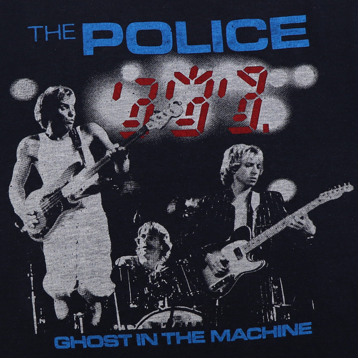 1981 The Police European Winter Tour Shirt