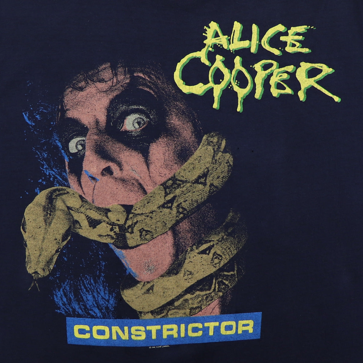 1986 Alice Cooper Constrictor Tour Shirt – WyCo Vintage