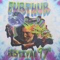 1997 Further Festival Jerry Garcia Tie Dye Tour Shirt